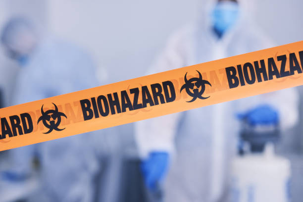 Professional Blood Cleanup technician working in Canterbury, NH